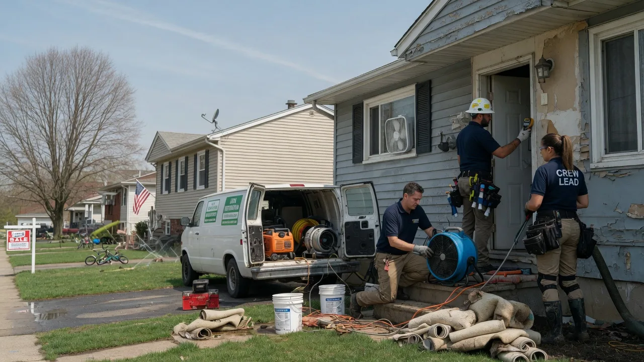 Flood Cleanup in Glasgow, DE near me